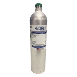 MACURCO - AERIONICS 70290005501 – Mezcla cuádruple de gases / 58 L / CO 100 ppm, H2S 25 ppm, CH4 50% LEL, O2 18% Vol. / IP67 / 60 días batería