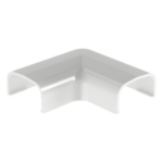 PANDUIT RAF5WH-E – Conexión en Ángulo Recto / 90° para Canaleta LD5 / ABS Blanco / Adhesivo Sin Herramientas / UL94V-0 FT4
