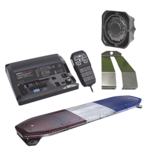 SIGNALPRO KITTHUNDER – Kit de Torreta LED / 48" (1219 mm) / 216 LEDs Dual Color / IP67 / 12-24 VCD / SAE J845 Clase 1 / Perfil Bajo