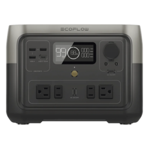 ECOFLOW EFR610 – Estación de Energía Portátil / 512 Wh / 4 AC 500 W (1000 W Pico) / USB-C 100 W / Carga Solar 220 W / Wi-Fi y Bluetooth