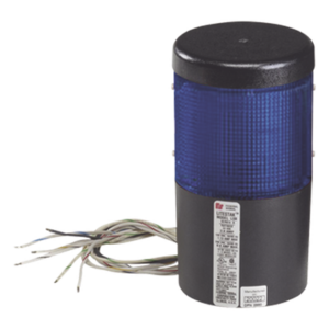 FEDERAL SIGNAL INDUSTRIAL LSLD-024-B – Módulo de luz LED / 24 Vcc / Azul / Montaje superficie o tubería NPT 3/4" / Vida útil 50,000 hrs / IP65