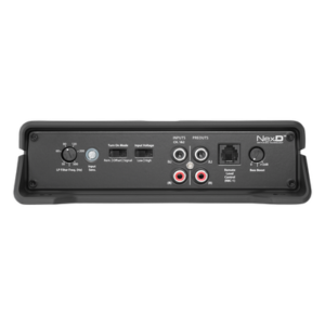 JL AUDIO 10-03185-00 – Amplificador Monobloque / 500 W RMS / Clase D / Respuesta 20 Hz a 20 kHz / Control Remoto de Nivel / Bajo Perfil
