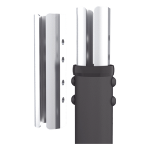 EPCOM INDUSTRIAL SDJH115 – Unión de Postes / Estructura de Videowall / Tornillería Incluida / Múltiples Configuraciones
