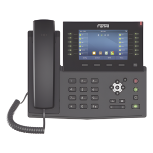 FANVIL X7C – Teléfono IP Empresarial / 20 Líneas SIP / Pantalla Táctil 5' / 60 Teclas DSS / Bluetooth / PoE 802.3af / Dual Gigabit / Video H.264