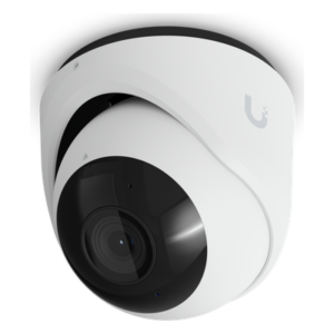 UBIQUITI UVC-G6-TURRET-W – Cámara IP Turret / 4K UHD 8 MP / IR 30 m (98.4 ft) / HDR / Detección Inteligente AI / IK04 / IP66 / PoE