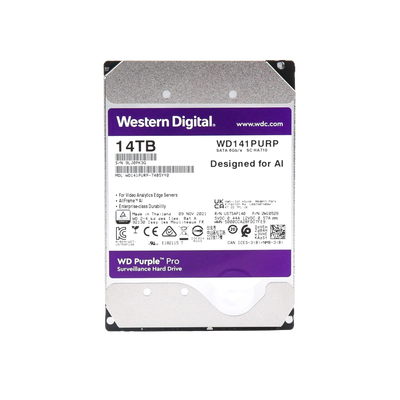 Western Digital (WD) WD141PURP – Disco duro WD de 14TB / 7200RPM / Optimizado para soluciones de video inteligente - Image 4
