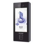 HIKVISION DS-K1T344MBWX-QRE1 – Terminal de Control de Acceso Facial / Lector QR Físico / 3,000 Rostros / Pantalla Táctil 4.5" / PoE y Wi-Fi / IP65