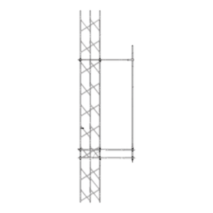 SINCLAIR SMK-325-A3 – Kit de Montaje Lateral Ajustable para Antenas / 6.35 cm Diámetro / 91 cm (3 pies) Separación a Torre / Acero Galvanizado
