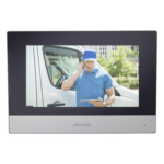 HIKVISION DS-KH6320-WTDE1 – Monitor Híbrido IP WiFi Touch Screen / 7" / Resolución 1024x600 / PoE 802.3af / Audio Bidireccional / 8 Entradas de Alarma / Compatible 4 Hilos Analógicos
