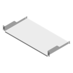 LINKEDPRO SCH231UW – Charola para Rack / 19" / 2 Postes / 1U / 23 cm (9.1 ft) de Profundidad / Carga 3 kg / Color Blanco