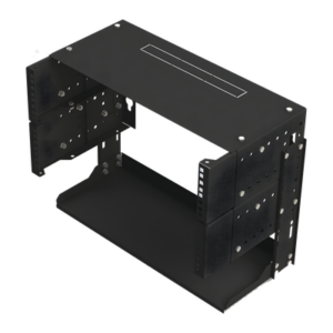 LINKEDPRO BY EPCOM LP-REP-1205-CH – Rack Abierto de Pared / 19 Pulgadas / 5 Unidades de Rack / Profundidad Ajustable 8 a 12 Pulgadas (203.2 a 304.8 mm) / Carga Máxima 36 kg