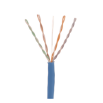 PANDUIT PUP6C04BU-WZ – Bobina UTP / 1000 pies (305 m) / Cat 6 / 23 AWG / CMP Plenum / 4 pares / 250 MHz / PoE