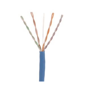 PANDUIT PUP6C04BU-WZ – Bobina UTP / 1000 pies (305 m) / Cat 6 / 23 AWG / CMP Plenum / 4 pares / 250 MHz / PoE
