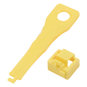 SIEMON LL-05 – Protector de Bloqueo / Puertos RJ45 y LC / Diseño Compacto Flush / Llave Universal / Bolsa 10 Piezas