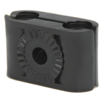 SYSCOM TOWERS CB-78 – Sujetador Plástico para Cable Coaxial / 7/8" / Doble Capacidad / Montaje Varilla 3/8" o M10 / Rango 1.063 a 1.122"