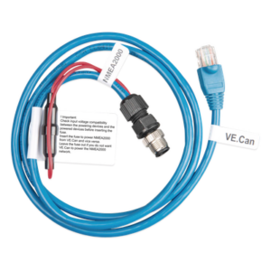VICTRON ENERGY VE.CAN/NMEA2000 – Cable de Interfaz Náutico / VE.CAN a NMEA 2000 / Certificado NMEA 2000 / Compatible Simrad Lowrance Garmin / Diseño Marinizado
