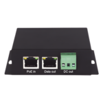 WI-TEK WI-POE31S – Splitter PoE / 1 Puerto PoE Entrada / 1 Puerto Salida Datos / Salida 12 Vcc 2A / Protección ESD 8 kV / Compacto