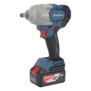 DONGCHENG DCP-B698-FK – Llave de Impacto Inalámbrica / 20 V / 1/2 in / 910 Nm / 4 Velocidades / 2 Baterías 5.0 Ah / Motor Sin Escobillas