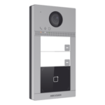 HIKVISION DS-KV8213-WME1(C) – Videoportero IP / 2 Megapixel / PoE / IP65 + IK08 / 2 Departamentos / 2 Puertas / 6 Monitores / 129° / IR 3m (9.84 ft)