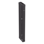 PANDUIT PR2VD06 – Organizador Vertical de Cables / Alta Densidad 45 RU / Doble Frontal y Posterior / 6 in (152 mm) Ancho / Acero y ABS / Push-to-Close