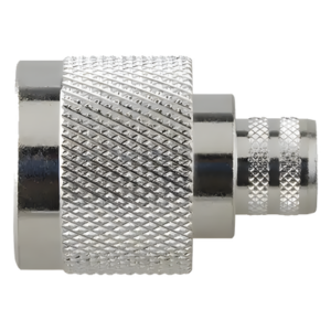 RF INDUSTRIES,LTD RFN-1006-3E – Conector N Macho / Anillo de Bloqueo / RG-8/U RG-213/U / GRP / Plata y Oro / Teflón