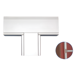 THORSMAN INKA-100-T – Accesorio en T / Aluminio anodizado / -20°C a 120°C / 0.679 kg / Para canaleta INKA100