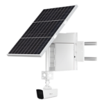 MILESIGHT SP111/S90B36 – Cámara Solar 4G con IA LPR / 4 Megapixel / Visión Nocturna 20 m (65.6 ft) / Batería 9 Días / IP67 / Montaje para Poste