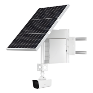 MILESIGHT SP111/S90B36 – Cámara Solar 4G con IA LPR / 4 Megapixel / Visión Nocturna 20 m (65.6 ft) / Batería 9 Días / IP67 / Montaje para Poste