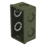 AMANCO-WAVIN ATUP12CH – Caja Chalupa / 1/2" / PVC Conduit Pesado / Autoextinguible / NMX-E-012 / NMX-E-252 / Resistente a Impactos