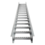 CHAROFIL CH-E89PX6AK – Escalera Portacables / Perfil Z / Peralte 3 1/4" / Ancho 6" / Paso 9" / 3.66 m (12 ft) / Capacidad 137 Cables