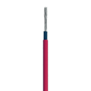 EPCOM POWERLINE CBLUT12R/500 – Cable Fotovoltaico / 4 mm² (12 AWG) / Cobre Estañado / 1000/2000 V / Rojo / Rollo 500 m / UL 4703 y TUV / -40°C a 90°C