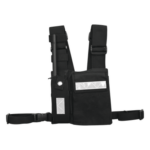 SYSCOM CPP-SLG – Pechera Universal / Soporte para Radio y Bolígrafo / Bolsa con Cinta Adherente / Elemento Reflectante / Hebilla de Seguridad