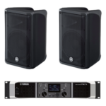 YAMAHA CBR10KIT/PX – Kit de Refuerzo Sonoro / 2 Bocinas 2 Vías 10" / Amplificador Clase D 2x800W a 4Ω / Respuesta 50 Hz - 20 kHz / Conectores Speakon NL4 y XLR