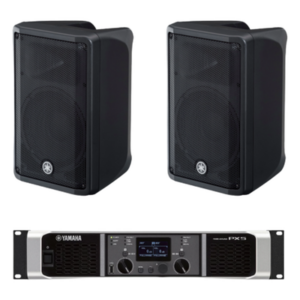 YAMAHA CBR10KIT/PX – Kit de Refuerzo Sonoro / 2 Bocinas 2 Vías 10" / Amplificador Clase D 2x800W a 4Ω / Respuesta 50 Hz - 20 kHz / Conectores Speakon NL4 y XLR
