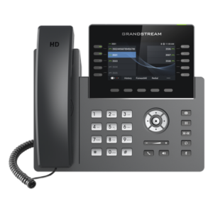 GRANDSTREAM GRP-2615 – Teléfono IP / 10 Líneas SIP / 5 Cuentas / Pantalla 4.3" / Wi-Fi 5 Dual Band / Bluetooth / PoE Gigabit / 40 Teclas BLF