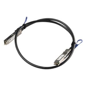 MIKROTIK XQ+DA0001 – Cable de Conexión Directa QSFP28 / 40/100G / 1m (3.28 ft) / DAC sin transceptores