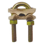LINKEDPRO BY EPCOM LP-CV-250 – Conector Mecánico de Bronce / Varilla 3/4" a Cable 1/0 AWG - 250 MCM / Tubería Agua 1" / Fusión Alta Precisión