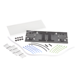 PANDUIT FST24S – Charola de Empalme para Fibra Óptica / 24 Empalmes de Fusión o Mecánicos / 144 Empalmes Ribbon / 4.4 x 10.1 x 0.37 pulgadas