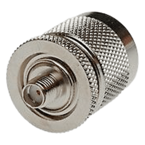 RF INDUSTRIES,LTD RSA-3478 – Adaptador RF en Línea / SMA Hembra a N Macho / Cuerpo Bronce Niquelado / Contacto Oro / Aislante Teflón