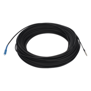 LINKEDPRO BY EPCOM LP-50-SCU – Fibra Óptica Drop / G.657A2 / Monomodo Simplex / 50 m (164 pies) / SC/UPC-SC/UPC / LS0H / Auto-soportado