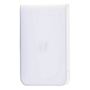 UBIQUITI UAP-AC-IW – Access Point UniFI doble banda cobertura 180º, MI-MO 2x2 diseño placa de pared con dos puertos adicionales, hasta 100 usuarios Wi-Fi