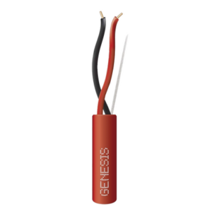 GENESIS 4311-1104/1000 – Cable para Incendio / 2x16 AWG / FPLR / Bobina 305 m (1000 ft) / Rojo