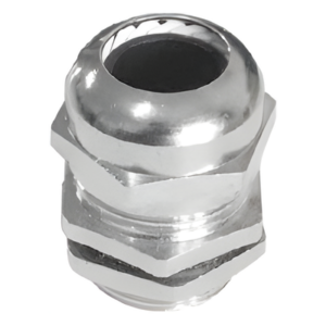 TXPRO TXG-BM-40X1.5 – Conector Tipo Glándula / Latón Niquelado / IP68-10 / Rango 18-25 mm / Rosca M40 x 1.5 / -40℃ a 100℃