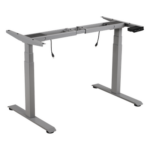 EPCOM INDUSTRIAL EM33-2A3 – Base de Escritorio Motorizado / Altura 60-125cm (1.97-4.10 pies) / 3 Presets / Carga 100Kg / Velocidad 30mm/s / Color Gris