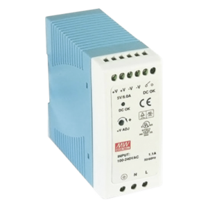MEANWELL MDR-40-12 – Fuente de Poder Riel DIN / 12VCC / 40W / Entrada Universal 85-264VAC / 1.57 x 3.54 x 3.94 in
