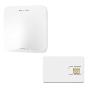 HIKVISION AXHOME-KIT-GSM-1Y – Kit de Alarma Inalámbrico / 16 Zonas o Salidas / Wi-Fi / 3G/4G / 600 MB 1 Año / Alcance 1200 m (3937 ft) / P2P