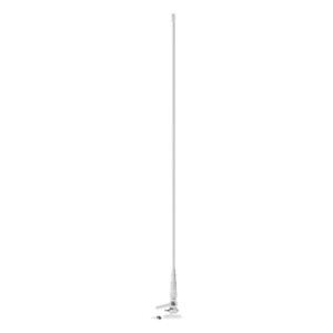 COBRA CM300-004 – Antena marina VHF / 1.5 m (4.9 ft) / 3 dB / 50 W / RG-58 15 ft / PL-259