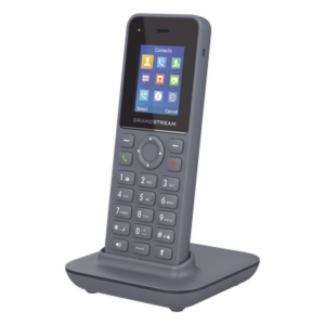 GRANDSTREAM DP725 – Teléfono IP Inalámbrico DECT / Alcance 400 m (1312.3 ft) Exteriores / 20 Cuentas SIP / Audio Full HD / Pantalla Color 1.8 pulgadas / 50 Horas Conversación