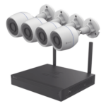 EZVIZ KIT/CSX5S/4W – Kit de Videovigilancia Wi-Fi / 4 Cámaras Bala 3 Megapixel / NVR 4 Canales / PoE+ 4 Puertos 1 Gbps / IP67 / Visión Nocturna a Color