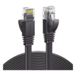 UGREEN 50173 – Cable de Red Ethernet Plano / Cat6 / 1m (3.28 ft) / 1000 Mbps / 600 MHz / Conectores RJ45 Chapados en Oro